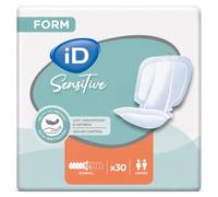 iD Sensitive Form Normal Incontinence Pads Odour Control | 1 Pack of 30 | Incontinence Pads, Odour Control, Hypoallergenic Incontinence Pads, Highly Absorbent Pads, Anti-Leak Protection
