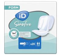 iD Form Plus Incontinence Pads - Long - Size 2 - 6 Packs of 21