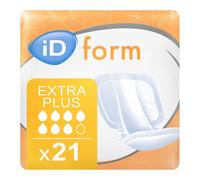 iD Expert Form 3 (Cotton Feel) Incontinence Pads - Extra Plus (4 Packs of 21)
