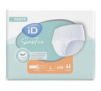 ID Expert Disposable Normal Incontinence Pants, Large, 100-145 cm, 1250 ml, Anti-Leakage Protection, Maximum Discretion, Fast Absorption, Odour Control, Unisex, Moderate to Heavy Incontinence
