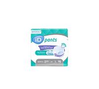 ID Expert Disposable Normal Incontinence Pants, Large, 100-145 cm, 1250 ml, Anti-Leakage Protection, Maximum Discretion, Fast Absorption, Odour Control, Unisex, Moderate to Heavy Incontinence