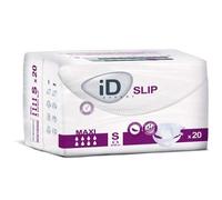 iD Slip All-in-One Incontinence Briefs - Maxi - Small (4 Packs of 20)