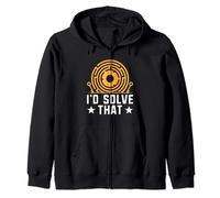 I'd Solve That As Escape Room Player Escape Room Zip Hoodie