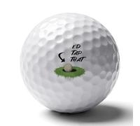 I'd Tap That Golf Fashion Golf Balls Accessories for Men Women Funny Graphic Golf Ball