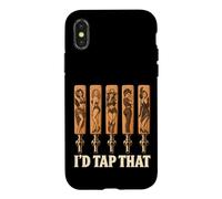 I'd Tap That Sarcastic Inappropriate Raunchy Draft Beer Pub Case for iPhone X/XS