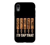 I'd Tap That Sarcastic Inappropriate Raunchy Draft Beer Pub Case for iPhone XR