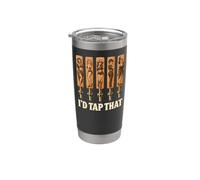 I'd Tap that Sarcastic Inappropriate Raunchy Draft Beer Pub Stainless Steel Insulated Tumbler