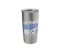 I'd Trade Bed Rest for Dumpster Dives Stainless Steel Insulated Tumbler