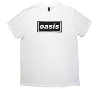 ID66z - OASIS - DECCA LOGO (WHITE) - T Shirt - New