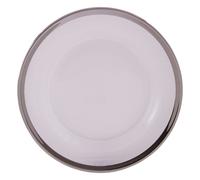 Ida 21cm Glass Side Plate Premier Housewares Silver One Size