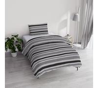 Ida Cotton Single Duvet Cover Set, Duvet Cover 150 x 200 cm with Double Flap and Pillowcases (Single Right)