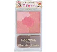 Ida Laboratories CAMMAKE Glow Fleur Blush 01 Skin Makeup Can Make To use: 1. Use a blush brush to mix the blush part in a circular motion a few times