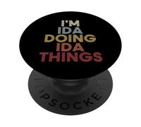 Ida Name Ida Personalized Name First Given PopSockets Adhesive PopGrip
