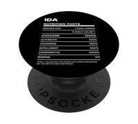Ida Nutrition Facts Name Funny PopSockets Adhesive PopGrip