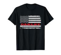 Idaho American Flag Oakley USA Patriotic Souvenir T-Shirt