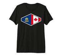 Idaho and Canada United in Roots Premium T-Shirt