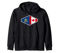 Idaho and Canada United in Roots Zip Hoodie
