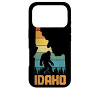 Idaho Bigfoot State Map Hunting Hunter Funny Pride Vintage Case for iPhone 17 Pro