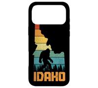 Idaho Bigfoot State Map Hunting Hunter Funny Pride Vintage Case for iPhone 17 Pro Max