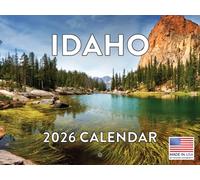 Idaho Calendar 2026 Monthly Wall Calender 12 Month | American Made In The USA