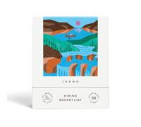 Idaho Hiking Bucket List - 50 Scratch-Off Cards | Travel Gift & Guide: Idaho Scenic Trails & Day Hikes