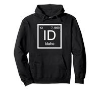 Idaho ID Periodic Table Home State Birth Place Pride Science Pullover Hoodie