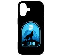 Idaho Live Love Explore Howling Wolf Design Case for iPhone 17