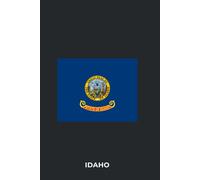 IDAHO - Premium Lined Journal | 6" x 9" | Soft Cover | 120+ Pages - State Flag Edition: A High-Quality State Notebook - Ideal for School, Work, or Everyday Notes