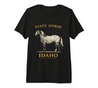 Idaho Pride: The Majestic Appaloosa Premium T-Shirt
