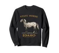 Idaho Pride: The Majestic Appaloosa Sweatshirt