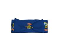 Idaho state flag Baby Bow Headband, Soft Stretchy Hair Band for Newborns and Infants, Cute Bow Knot Headwear for Parties and Gifting