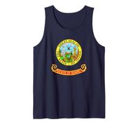 IDAHO STATE FLAG BOISE TWIN FALLS COEUR D'ALENE MERIDIAN Tank Top