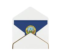 Idaho State Flag Greetings Romantic Card With Envelopes, Send To A Close Friend,Phnom Penh Pearl Paper Greeting Card