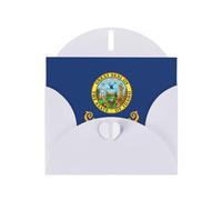 Idaho state flag print Greeting Cards - Thank-You Cards Party Invitation Cards for Festive Celebrations
