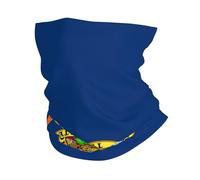 Idaho State Flag Print Winter Neck Gaiter Warmer, Soft Face Mask Scarf For Cold Weather Skiing Cycling Outdoor Sports