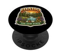 Idaho The Gem State Souvenir Visitor Memorabilia Traveler PopSockets Adhesive PopGrip