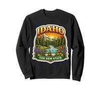 Idaho The Gem State Souvenir Visitor Memorabilia Traveler Sweatshirt