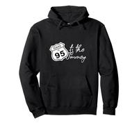 Idaho US Highway 95 It's the Journey Road Trip Vacation Pullover Hoodie