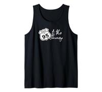 Idaho US Highway 95 It's the Journey Road Trip Vacation Tank Top