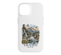Idaho Watercolor Landscape Wilderness Nature Design Case for iPhone 14