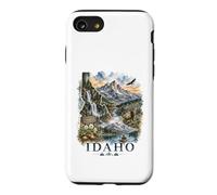 Idaho Watercolor Landscape Wilderness Nature Design Case for iPhone SE (2020) / 7/8