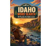 Idaho Word Search Puzzle Book: 50 Puzzles | Large Print | Includes Answer Key | Perfect for Idaho Lovers