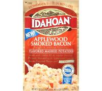 Idahoan, Applewood Smoked Bacon Flavored Mashed Potatoes, 4oz Pouch (Pack of 3)