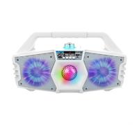 iDance Blaster 301 Rechargeable Karaoke Party System White