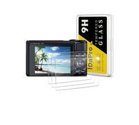 iDaPro [3Pcs SX730 / SX740 Screen Protector for Canon PowerShot SX730 HS/SX740 HS Camera,Tempered Glass,9H Hardness,Anti-Scratch,Anti-Bubble,Easy Installation