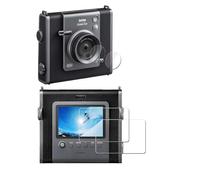 iDaPro Screen Protector for Fujifilm Instax WIDE EVO Tempered Glass [2Pcs]+PET Film for lens[2Pcs],9H,Anti-Scrach,Anti-Bubble,Easy Installation