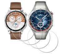 iDaPro Screen Protector for HUAWEI Watch GT 4 46mm, 9H Tempered Glass | 4-Pack + ABS Box. NOT for 41mm. 9H Hardness, Anti-Scratch, Anti-Bubble, HD Clarity, Anti-Fingerprint, Easy Install