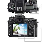 iDaPro Screen Protector for Nikon D7500, 9H Tempered Glass