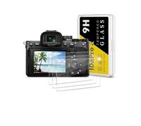 iDaPro Screen Protector for Sony Alpha A7 IV/ZV-E1/ZV-E10 II, 9H Glass | 3-Pack + ABS Box. 9H Hardness, Anti-Scratch, Anti-Bubble, HD Clarity, Anti-Fingerprint, Easy Install