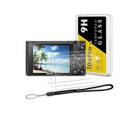 iDaPro Screen Protector for Sony RX100 VII / VI / V / IV / III / II & Hand Lanyard [3+1 Pack] Tempered Glass Easy Installation